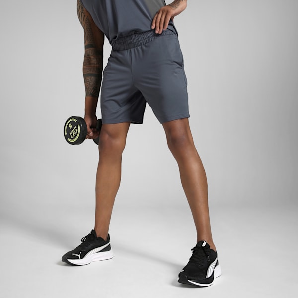 CLOUDSPUN Men's Ultra-Soft 8" Training Shorts, Galactic Gray, extralarge-IND